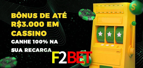 F2BET melhor bônus de depósito